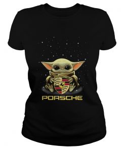 Baby Yoda Hug Porsche  Classic Ladies