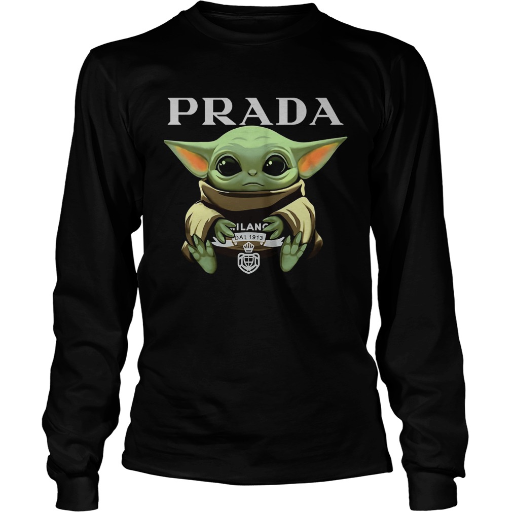 Baby Yoda Hug Prada LongSleeve