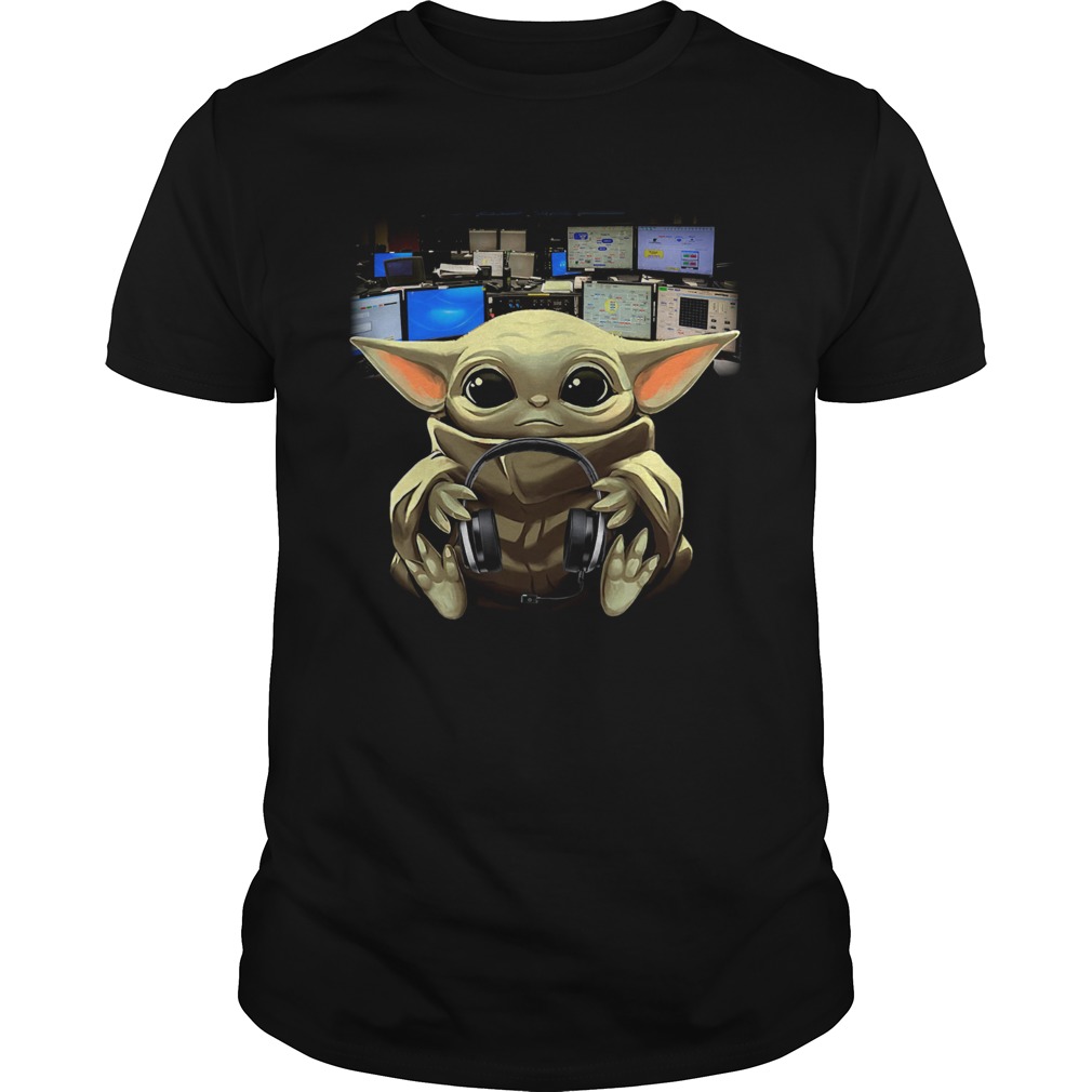 Baby Yoda Hug Producer Music shirt