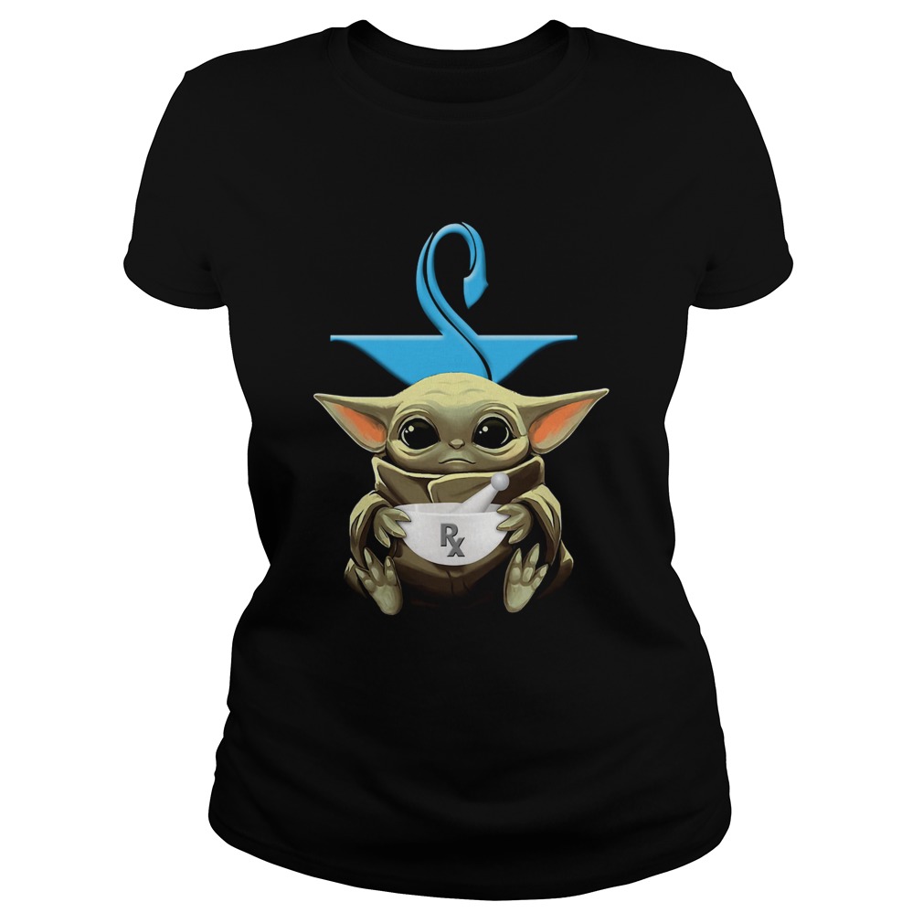 Baby Yoda Hug Rx Classic Ladies