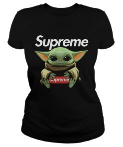 Baby Yoda Hug Supreme  Classic Ladies