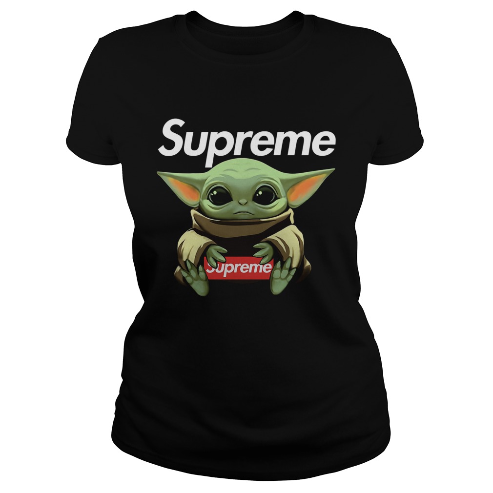 Baby Yoda Hug Supreme Classic Ladies