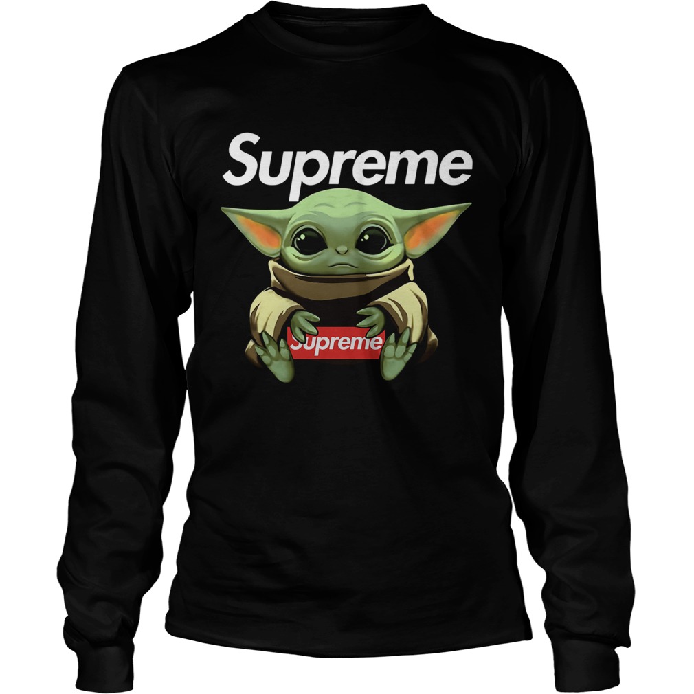 Baby Yoda Hug Supreme LongSleeve