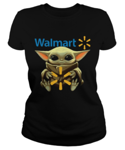 Baby Yoda Hug Walmart  Classic Ladies