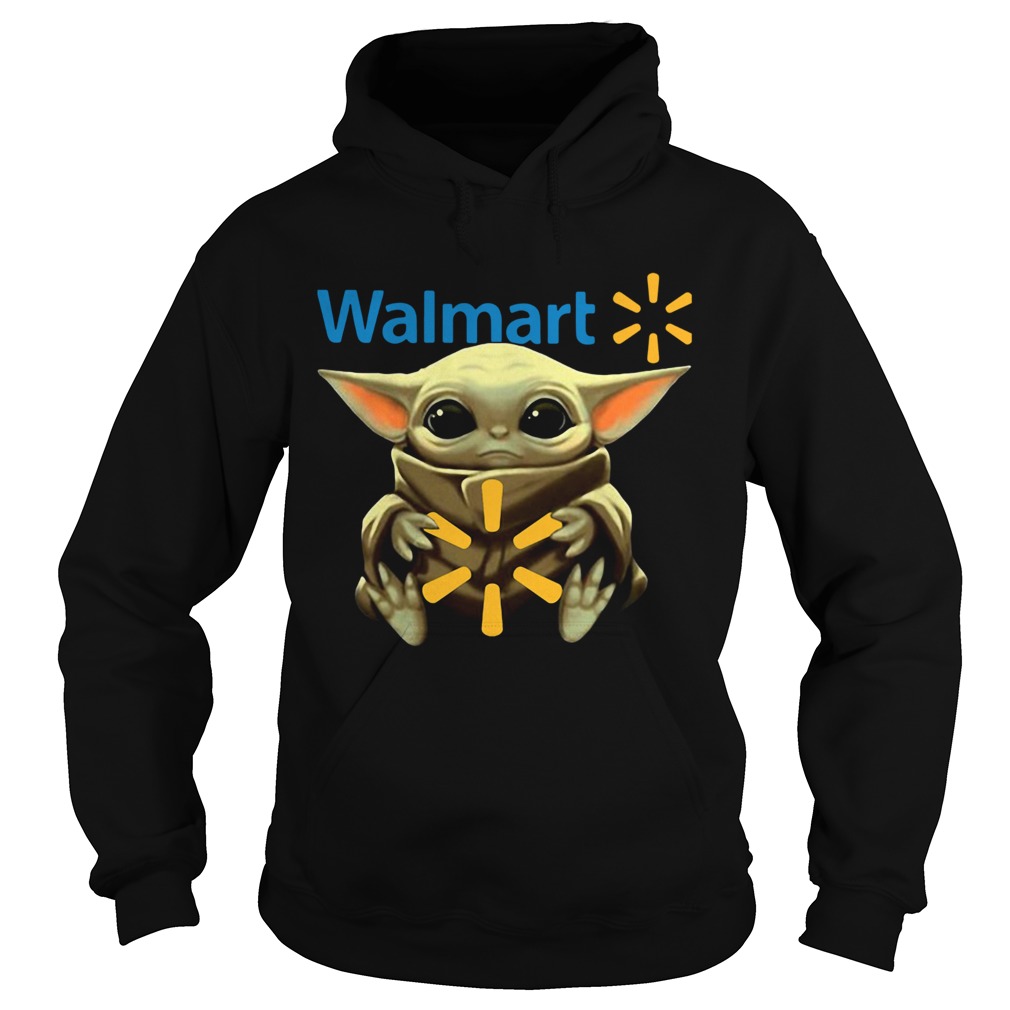 Baby Yoda Hug Walmart Hoodie