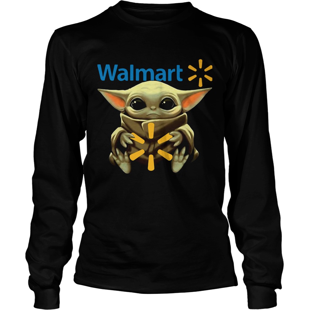 Baby Yoda Hug Walmart LongSleeve