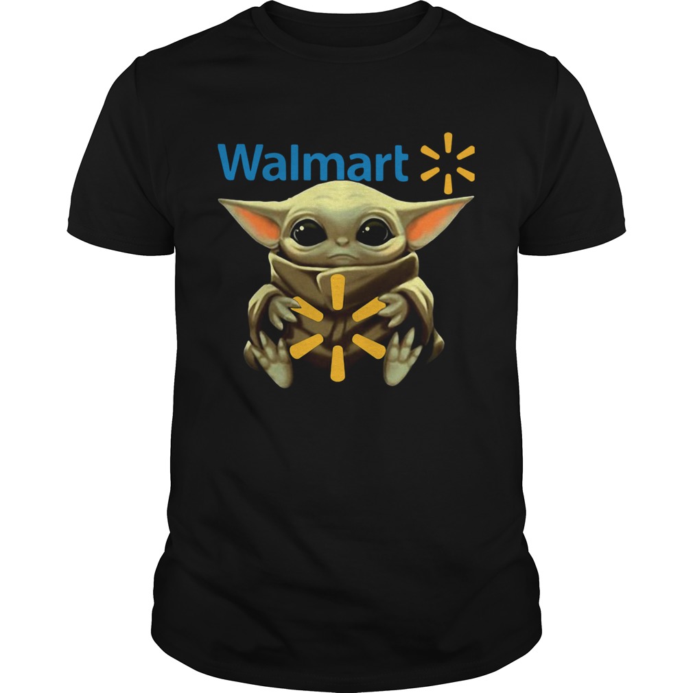 Baby Yoda Hug Walmart shirt