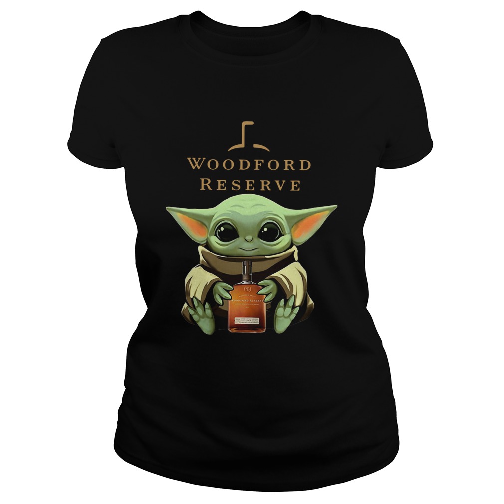 Baby Yoda Hug Woodford Reserve Classic Ladies