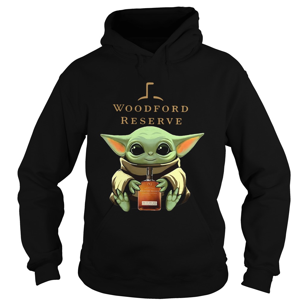 Baby Yoda Hug Woodford Reserve Hoodie