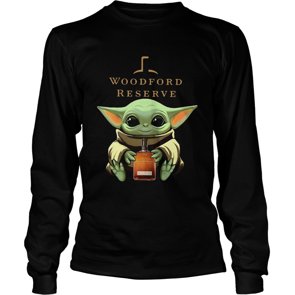 Baby Yoda Hug Woodford Reserve LongSleeve