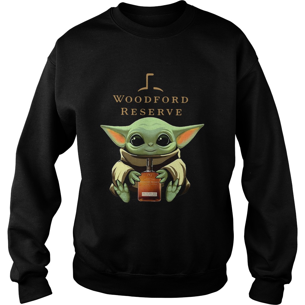 Baby Yoda Hug Woodford Reserve Sweatshirt