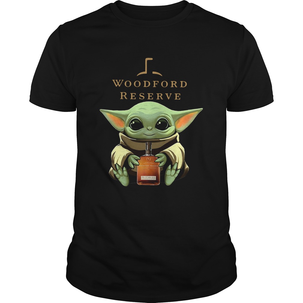 Baby Yoda Hug Woodford Reserve shirt