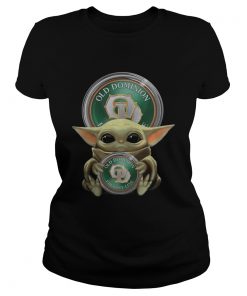 Baby Yoda Hugging Old Dominion Freight Line  Classic Ladies