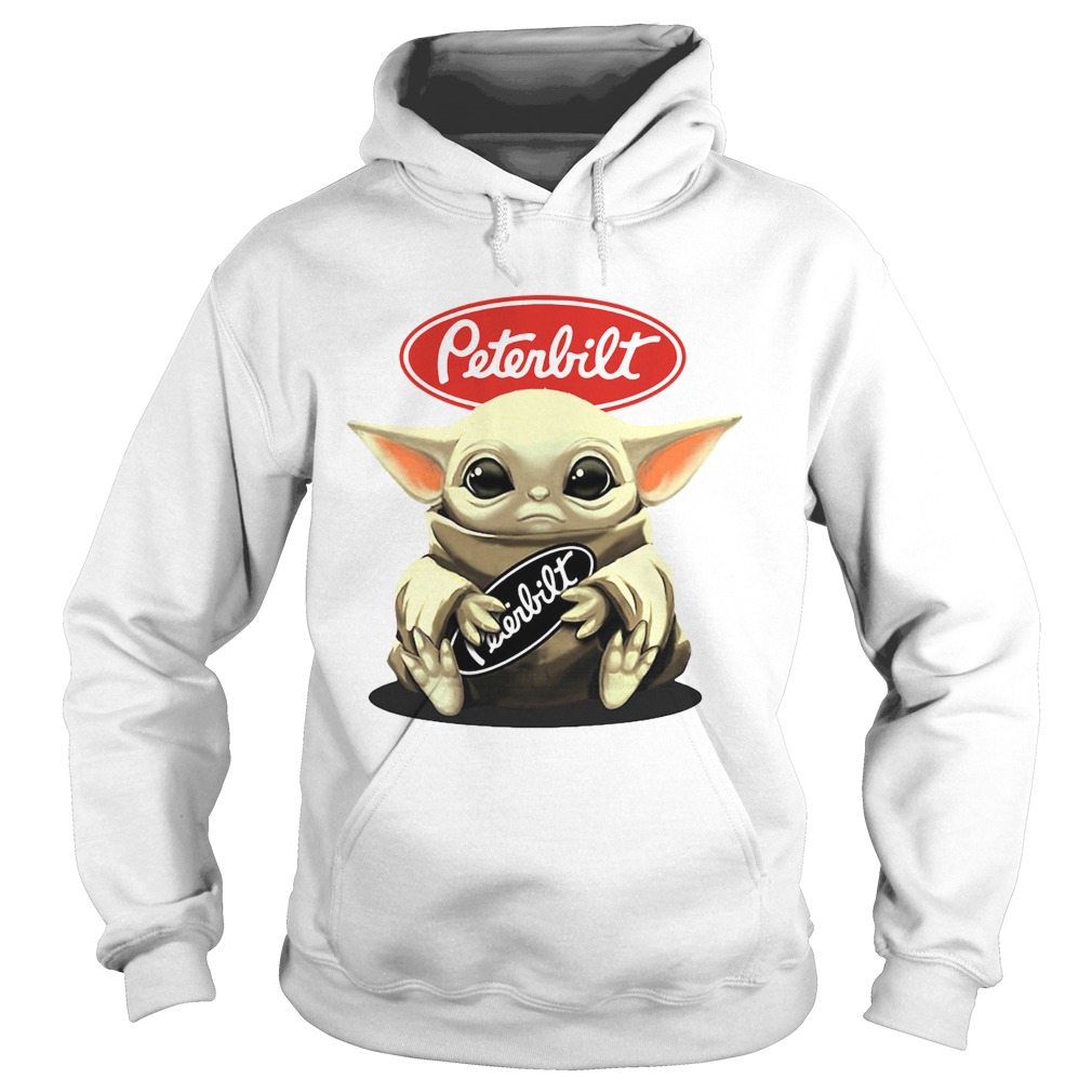 Baby Yoda Hugging Peterbilt Hoodie