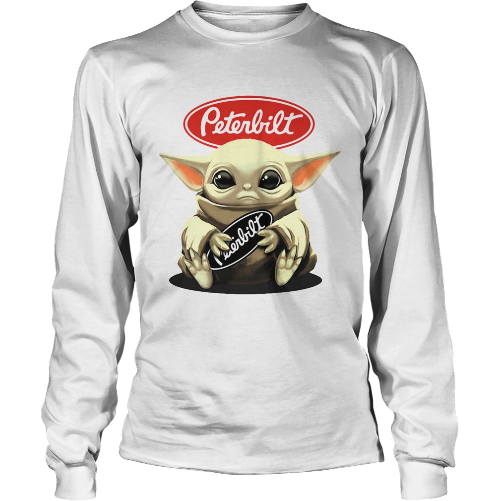 Baby Yoda Hugging Peterbilt LongSleeve