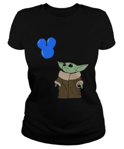 Baby Yoda Mickey Balloon  Classic Ladies