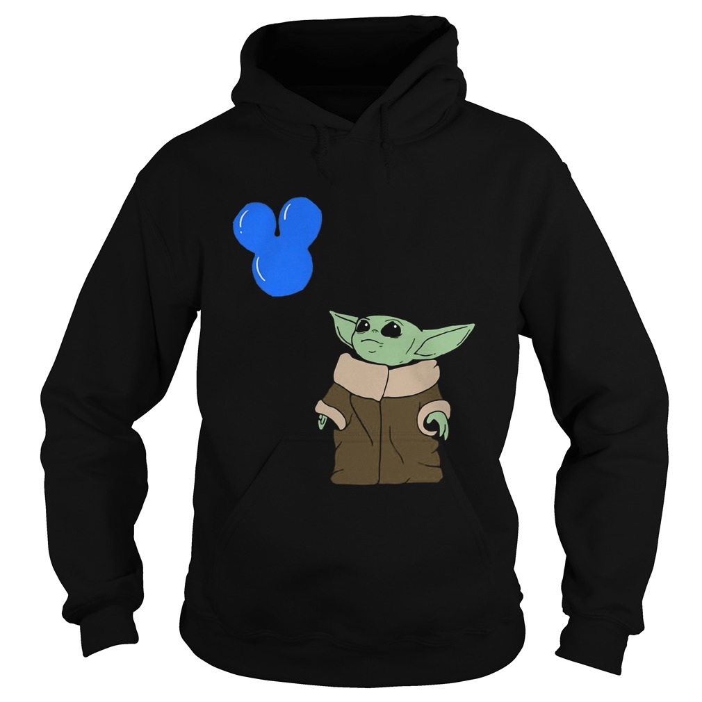 Baby Yoda Mickey Balloon Hoodie