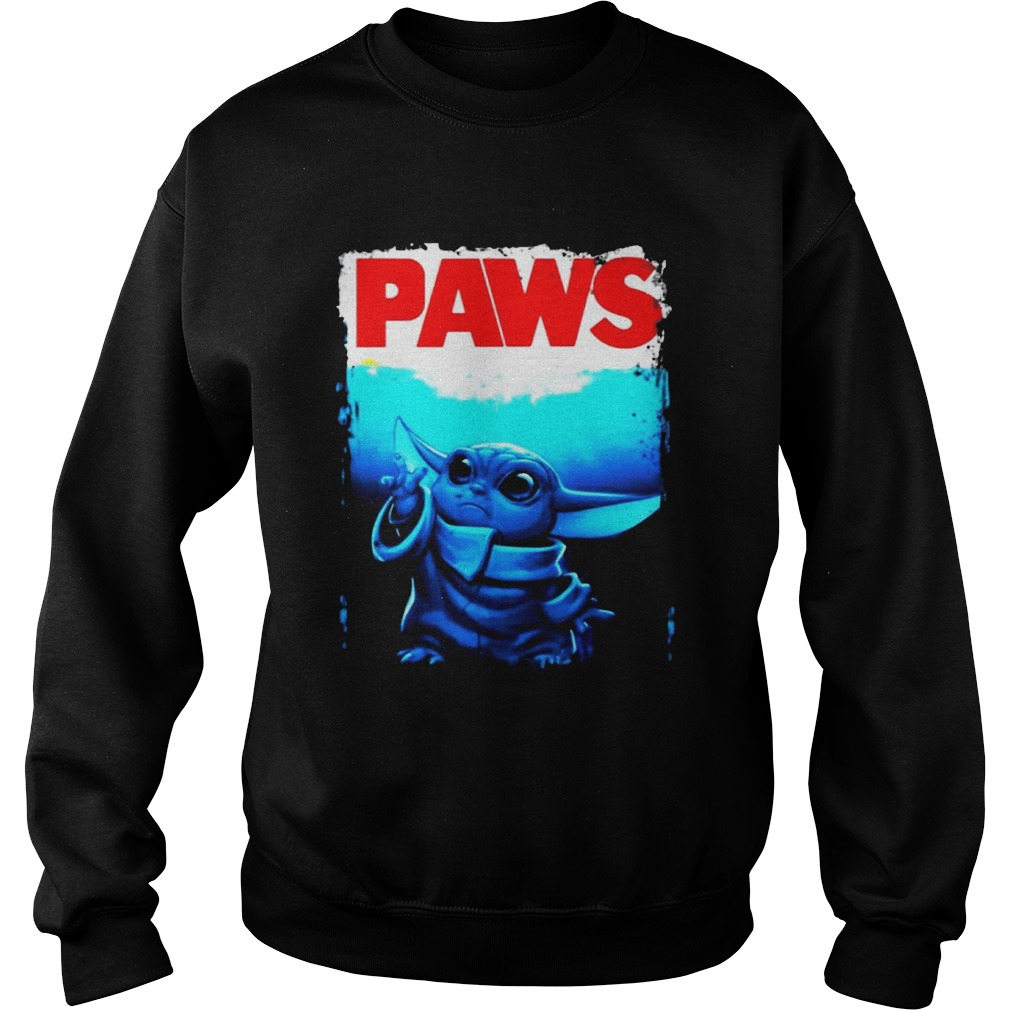 Baby Yoda Paws Sweatshirt