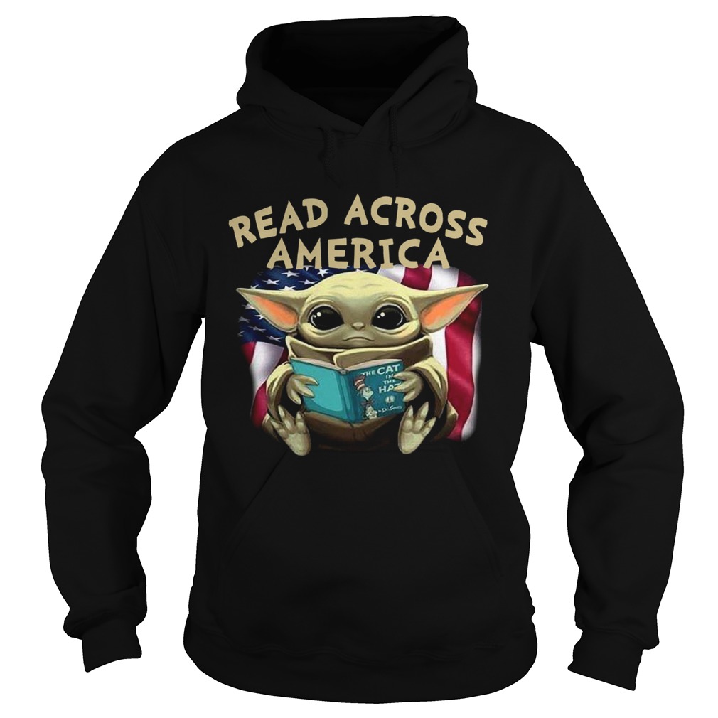 Baby Yoda Read Across America Hoodie