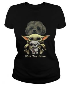 Baby Yoda Shih Tzu Mom  Classic Ladies