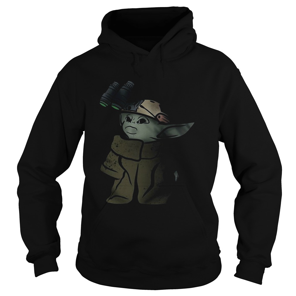 Baby Yoda Soldier Hoodie