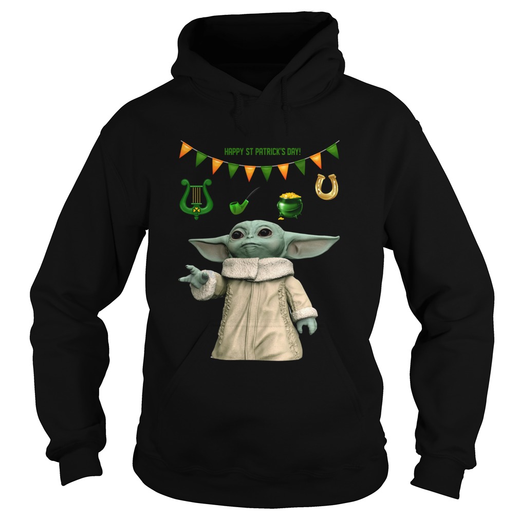 Baby Yoda St Patricks Day Hoodie