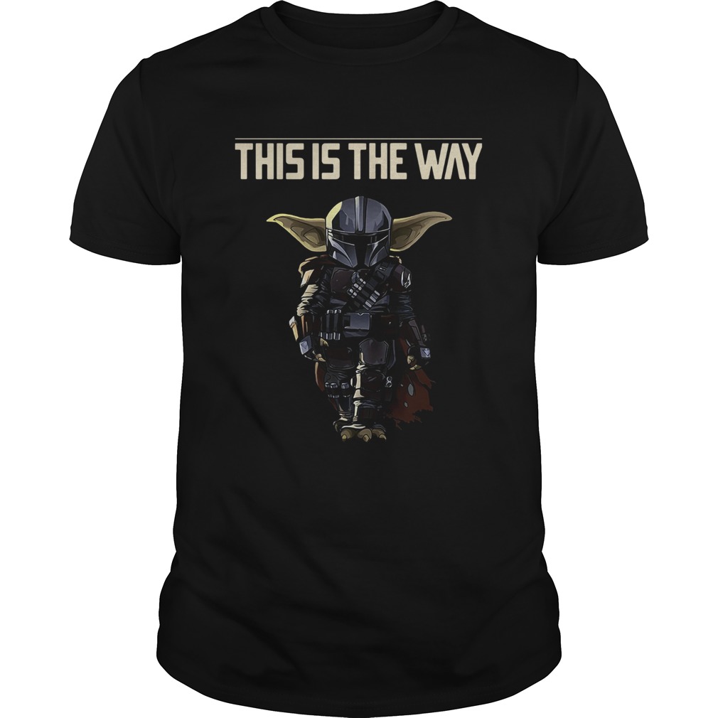 Baby Yoda The Mandalorian This Is The Way shirt