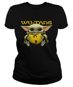 Baby Yoda hug WuTang Clan  Classic Ladies