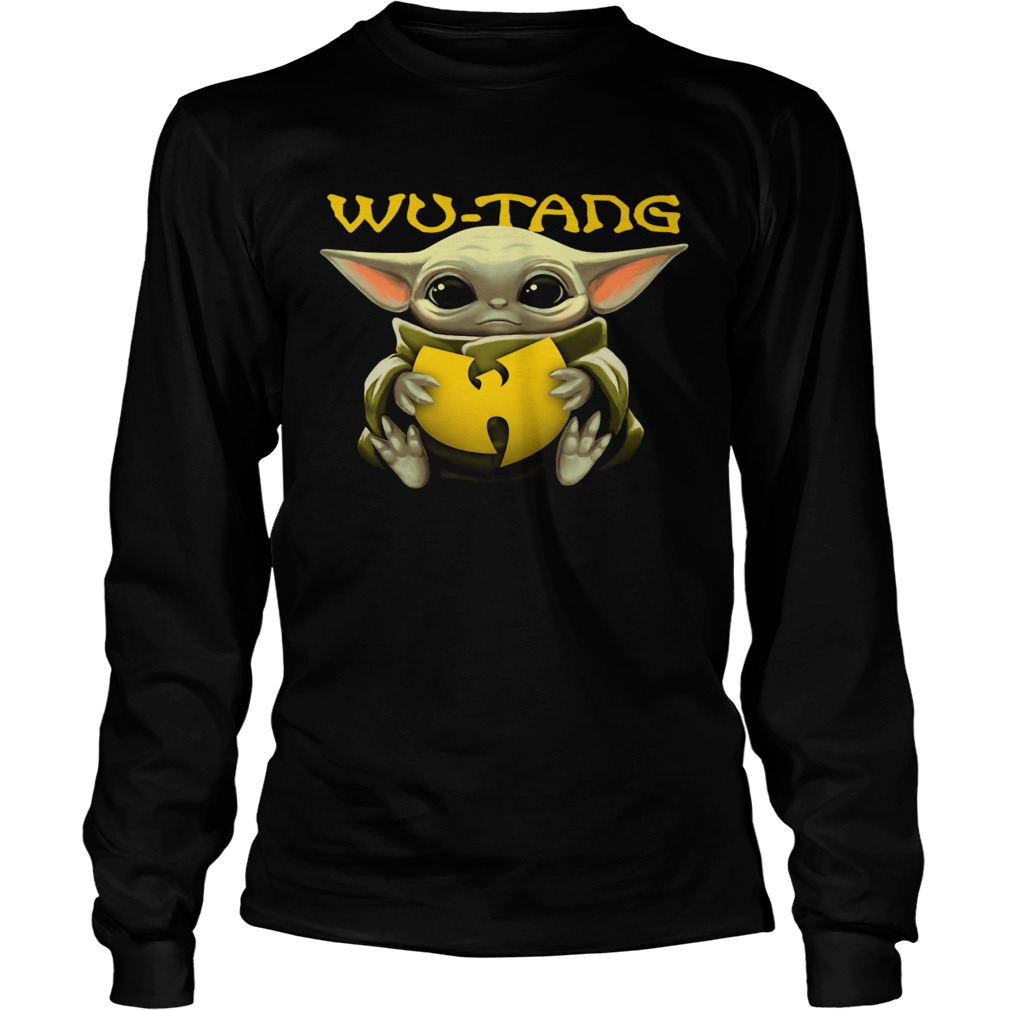 Baby Yoda hug WuTang Clan LongSleeve