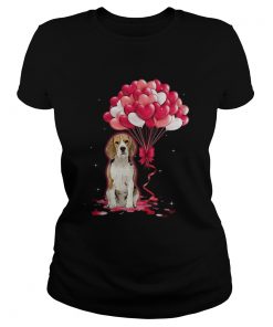 Beagle Love Balloons  Classic Ladies