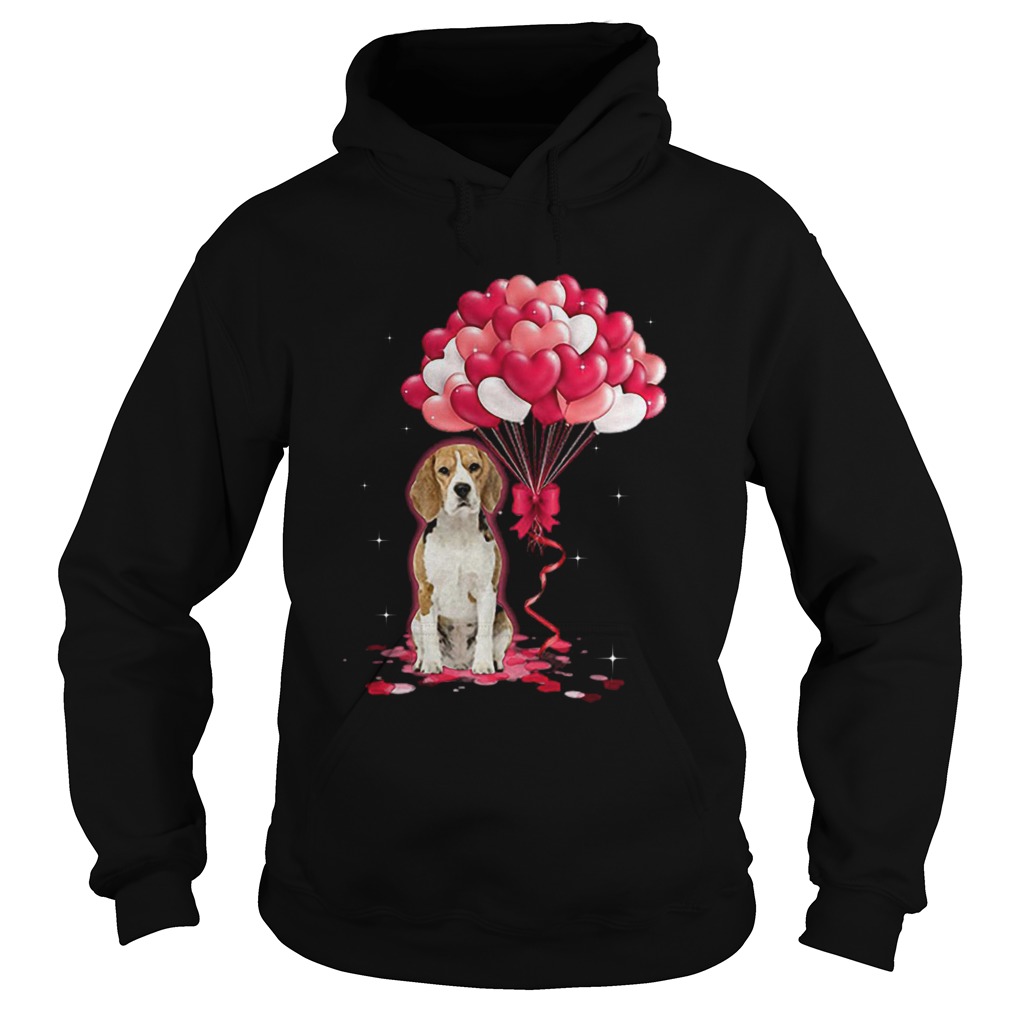 Beagle Love Balloons Hoodie