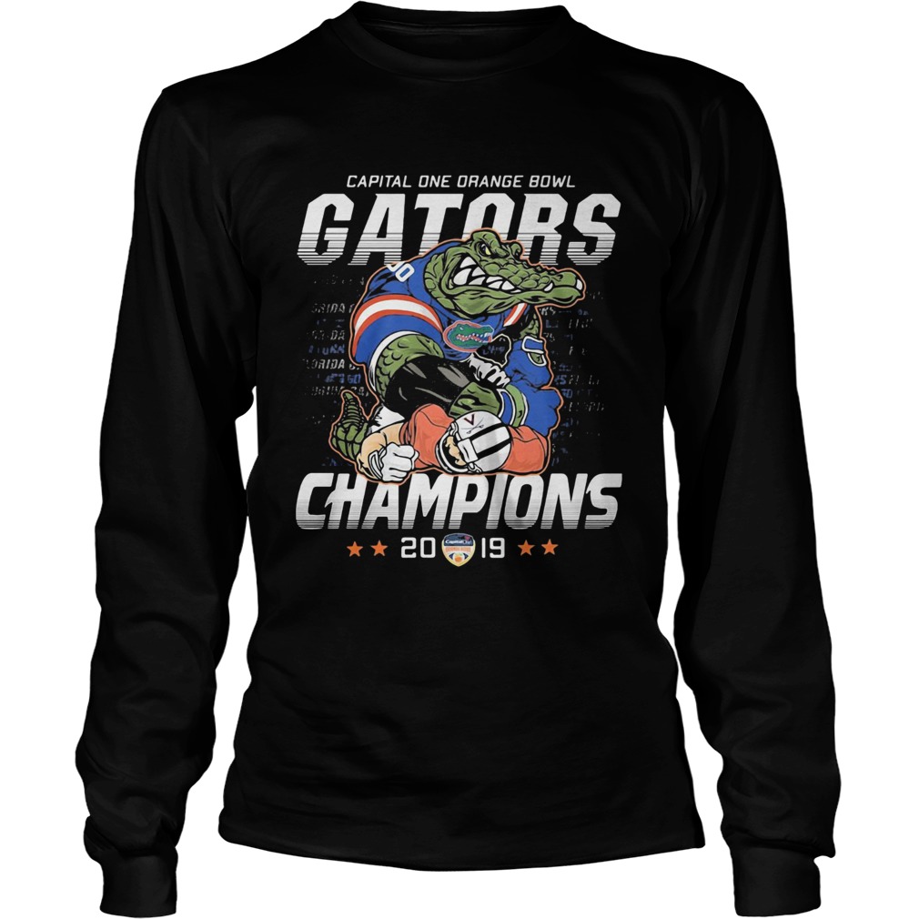 Capital One Orange Bowl Gators Champions 2019 LongSleeve