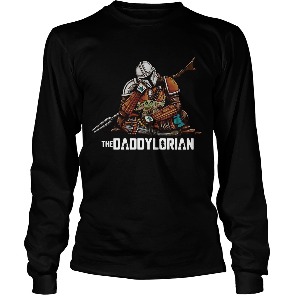 Daddy Baby Yoda The Daddylorian LongSleeve