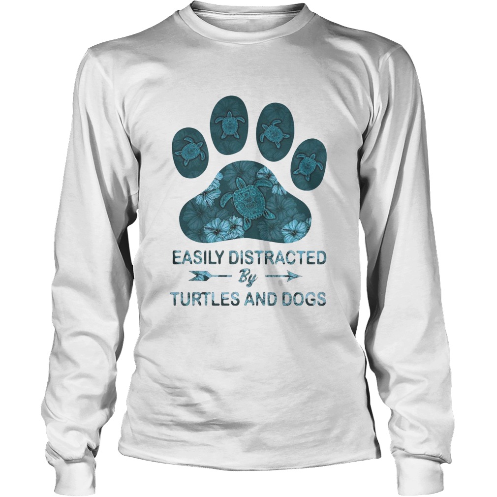 Easily Distracted By Turtles And Dogs LongSleeve