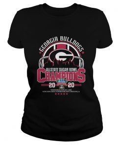 Georgia Bulldogs Allstate Sugar Bowl Champions 2020  Classic Ladies