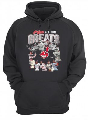 Indians All Time Greats Players Signatures hoodie