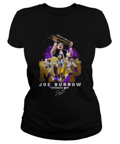 Joe Burrow Offensive MVP Signature  Classic Ladies