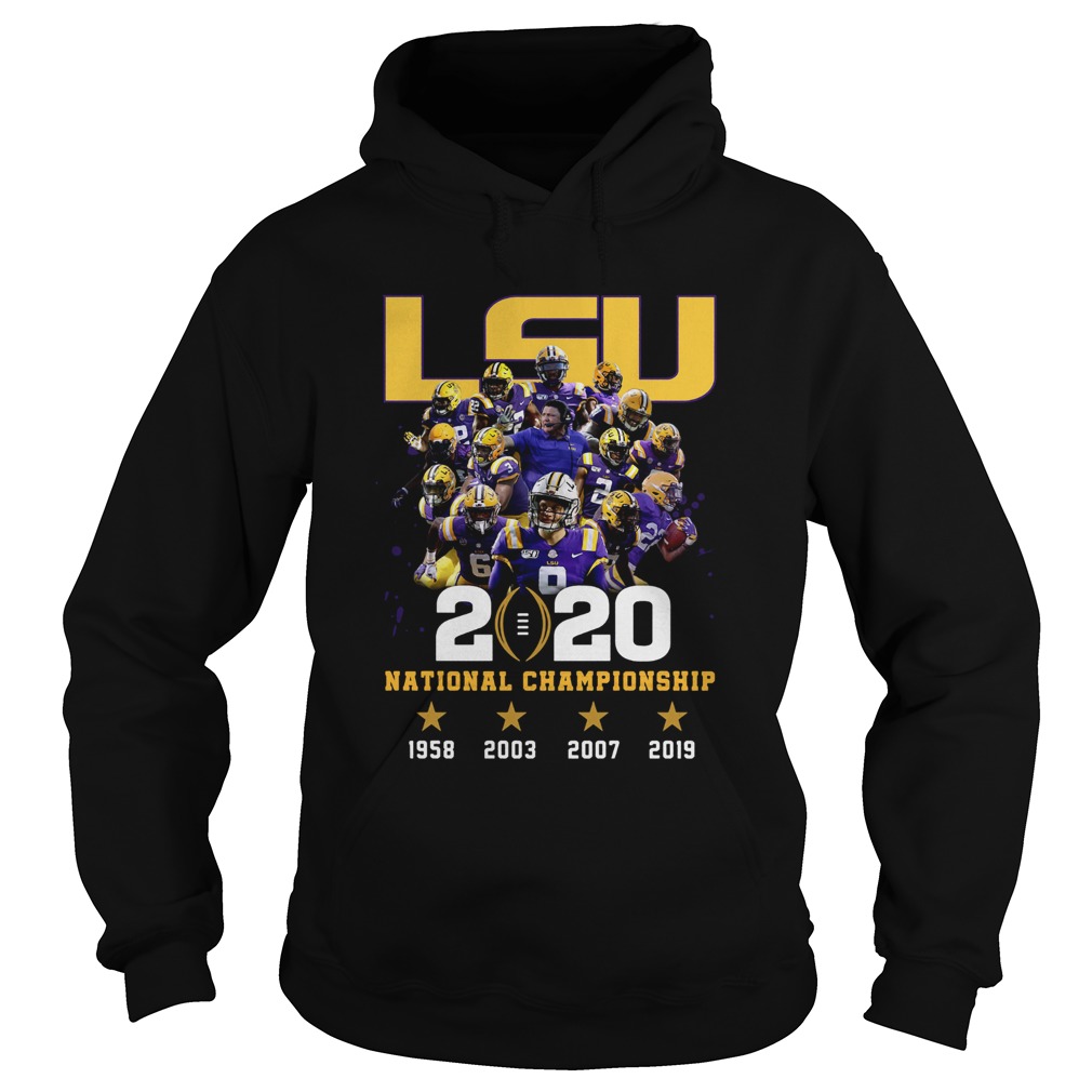 LSU 2020 National Championship Hoodie