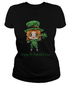 Leprechaun Dabbing happy St Patricks Day  Classic Ladies