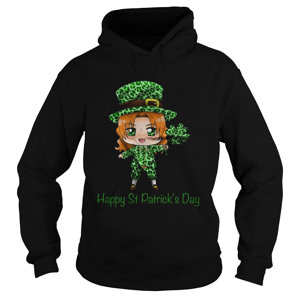 Leprechaun Dabbing happy St Patricks Day Hoodie