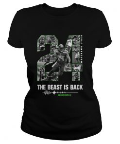 Marshawn Lynch 24 The Beast Is Back  Classic Ladies