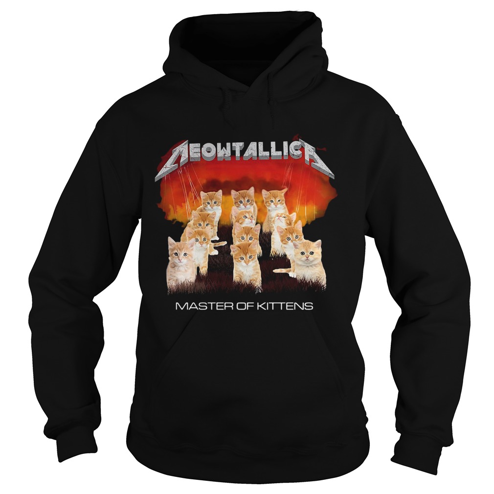 Meowtallica Master Of Kittens Hoodie