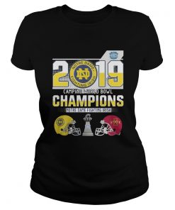 Notre Dame Fighting Irish 2019 Cam Bowl Champions  Classic Ladies