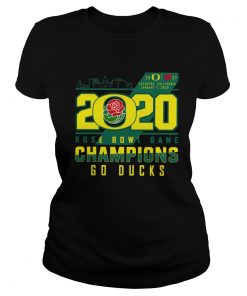 Oregon Ducks 2020 Rose Bowl Game Champions Go Ducks  Classic Ladies