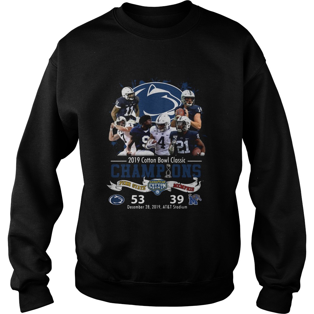 Penn State Nittany Lions 2019 Cotton Bowl Classic Champions Sweatshirt