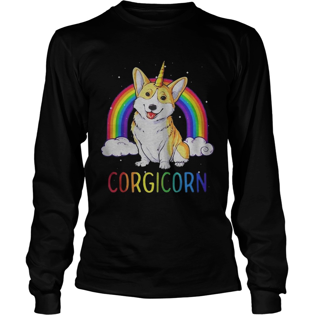 Rainbow Corgicorn LongSleeve