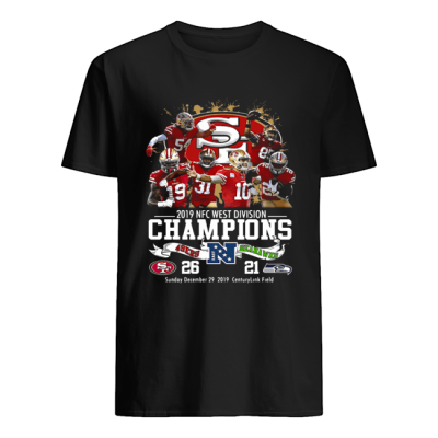 San Francisco 49ers 2019 NFc West Division Champions 49ers vs Seahawks guys