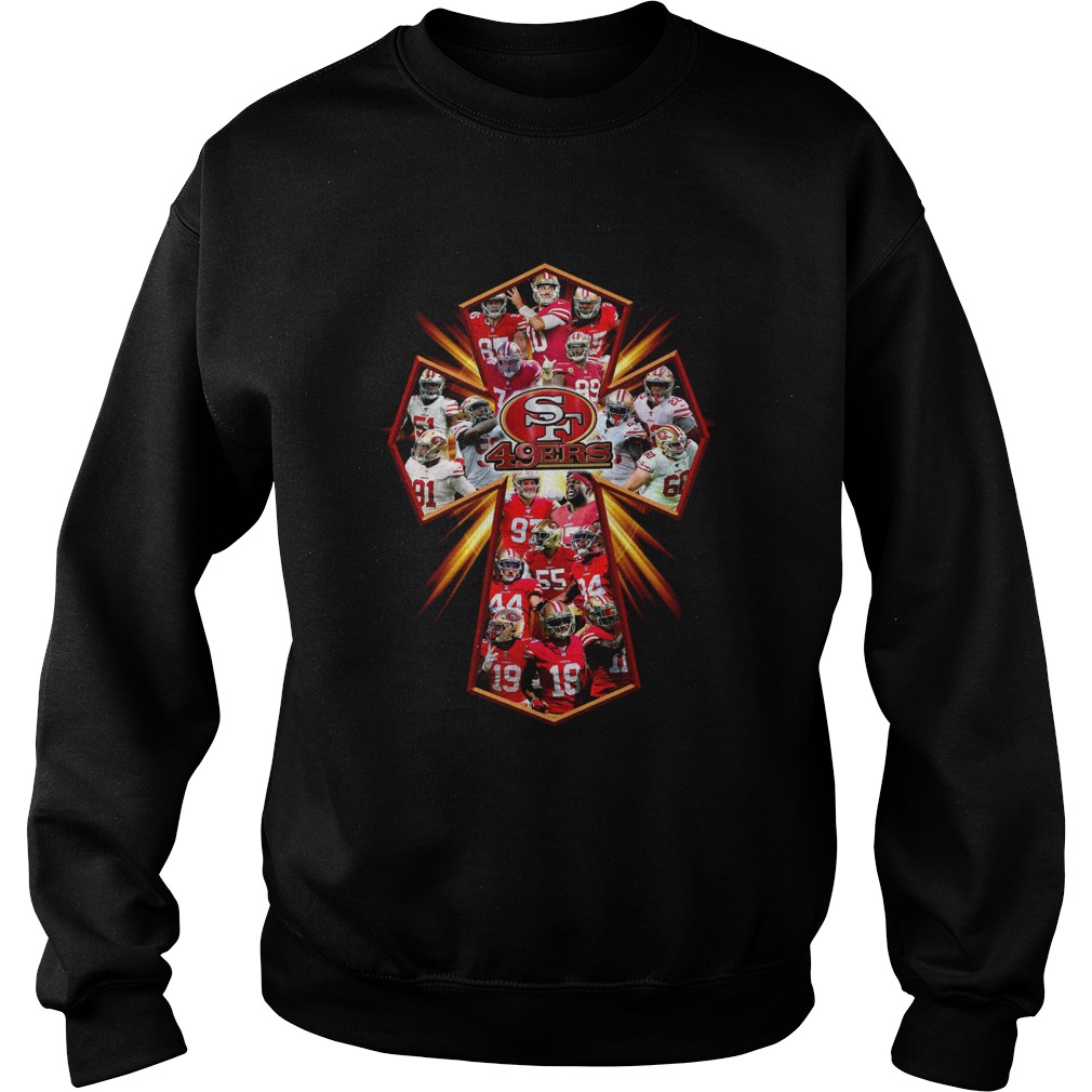 San Francisco 49ers Cross Player Sweatshirt