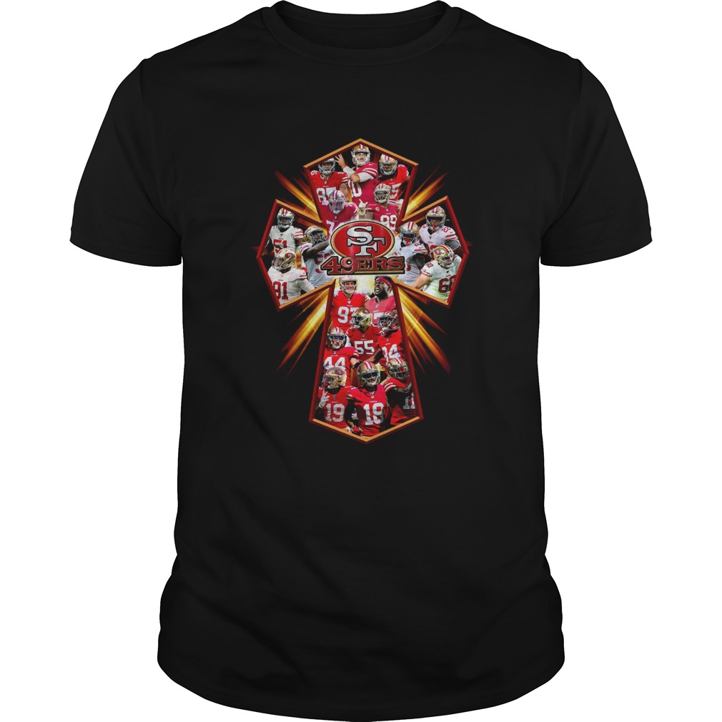 San Francisco 49ers Cross Player shirt