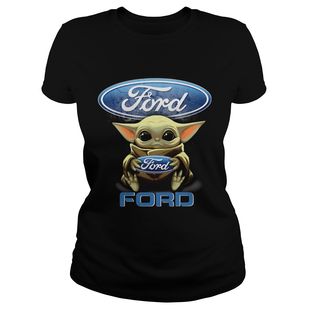 Star Wars Baby Yoda Hug Ford Classic Ladies